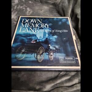 Down Memory Lane (65 Years Of Song Hits) - Reader's Digest – RDA 40-A - 10 LP's